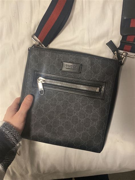 gucci messenger bag replica|authentic gucci messenger bag.